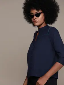 Roadster Women Solid Casual Shirt