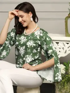 FASHION DREAM Floral Printed Top