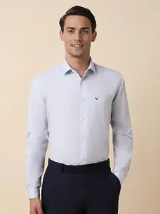Allen Solly Slim Fit Print Full Sleeves Formal Shirts