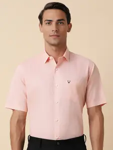 Allen Solly Slim Fit Print Half Sleeves Formal Shirts