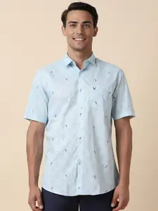 Allen Solly Slim Fit Conversational Printed Cotton Casual Shirt