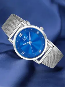 IIK COLLECTION Women Round Dial Bracelet Style Straps Analogue Watch