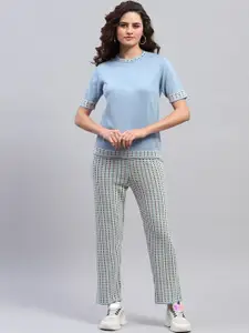 Monte Carlo Pure Cotton T-shirt With Trousers