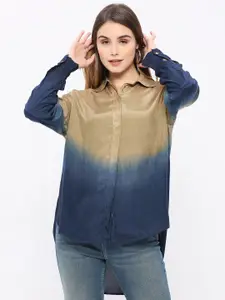 Remanika Classic Faded Opaque Faded Cotton Casual Shirt
