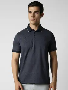 Van Heusen Printed Polo Collar T-shirt