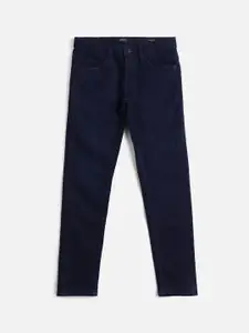 Allen Solly Junior Boys Skinny Fit Mid-Rise Clean Look Stretchable Jeans