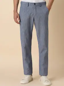 Allen Solly Regular Fit Textured Casual Trouser