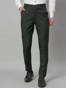 RAGZO Men Slim Fit Mid-Rise Regular Trousers