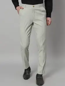 RAGZO Men Slim Fit Mid-Rise Regular Trousers