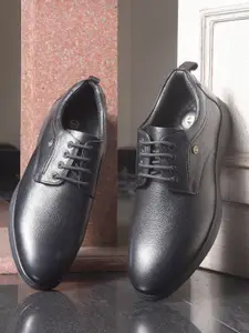 Liberty Men Round Toe Leather Formal Derbys