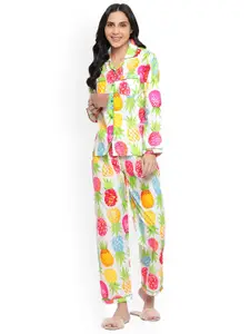 shopbloom Printed Pure Cotton Night suit