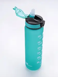 The Better Home Blue & Back Printed Water Bottle 1 L