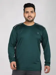 CHKOKKO Round Neck Long Sleeves T-shirt