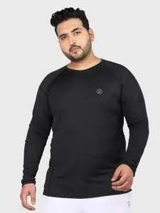 CHKOKKO Round Neck Long Sleeves T-shirt