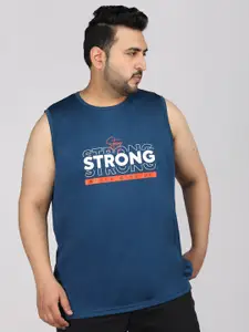 CHKOKKO Typography Printed T-shirt