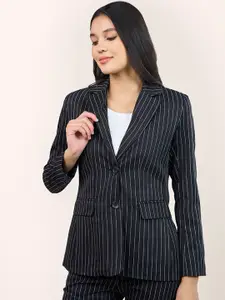 SALT ATTIRE Tailored-Fit Single-Breasted Formal Blazers