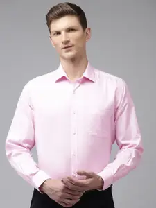 Van Heusen Custom Fit Opaque Pure Cotton Formal Shirt