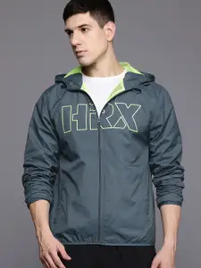 HRX by Hrithik Roshan Printed Rapid-Dry Training Tailored Jacket