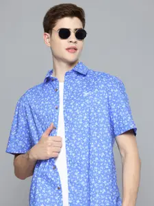 Aeropostale Men Printed Pure Cotton Casual Shirt