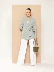 her by invictus Houndstooth Single-Breasted Semiformal Blazers