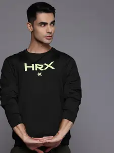 HRX by Hrithik Roshan Solid Regular Sweatshirt