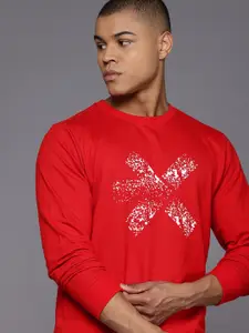 HRX by Hrithik Roshan Men Printed Training Sweatshirt