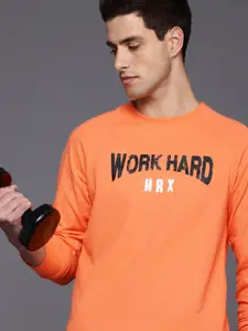 HRX by Hrithik Roshan Men Printed Training Sweatshirt