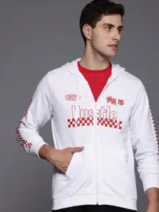 HRX by Hrithik Roshan Printed Lifestyle Hooded Sweatshirt