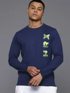 HRX by Hrithik Roshan Brand Logo Printed Sweatshirt
