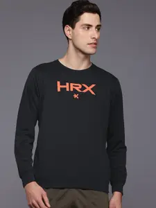 HRX by Hrithik Roshan Brand Logo Training Sweatshirt