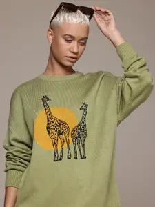 The Roadster Lifestyle Co. Drop Shoulder Sleeves Pullover