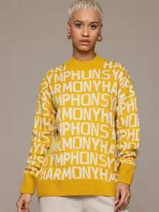 The Roadster Lifestyle Co. Typography Detail Acrylic Pullover