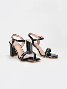 SCENTRA Printed Party Block Sandals