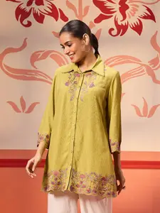 Lakshita Women Classic Tailored Fit Opaque Casual Shirt