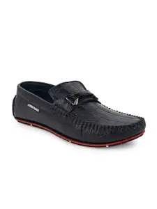 Alberto Torresi Men Buckle Detailed Lightweight Driving Shoes