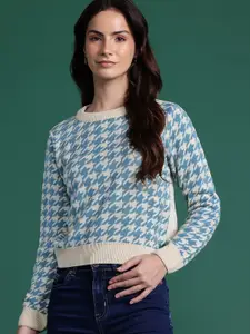 DressBerry Self Design Pullover