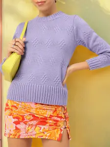 DressBerry Acrylic Self-Designed Pullover