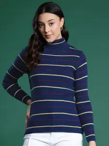 DressBerry Acrylic Striped Pullover