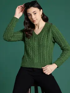 DressBerry Cable Knit Pullover