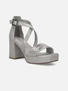 BAGATT Embellished Leather Platform Heels