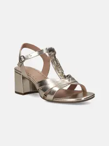 BAGATT Embellished Leather Block Heels