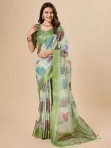 Rekha Maniyar Zari Organza Saree