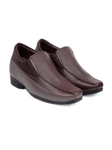 Bxxy Men Round Toe Formal Slip-on Shoes