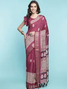 Rekha Maniyar Ethnic Motifs Printed Saree