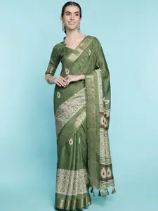 Rekha Maniyar Floral Zari Art Silk Saree