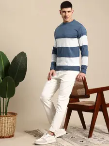 Mast & Harbour Striped Pullover