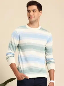 Mast & Harbour Men Striped Pullover