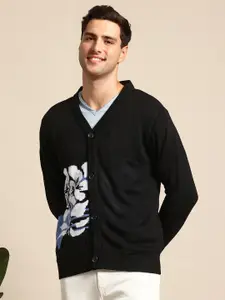 Mast & Harbour Floral Printed Cardigan Sweaters