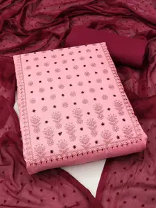 Panzora Embroidered Unstitched Dress Material