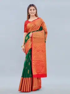 Siya Fashion Ethnic Woven Design Zari Banarasi Saree